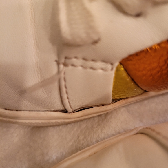 KURT GEIGER LONDON Colorful Striped Kids Sneakers - Picture 5 of 8